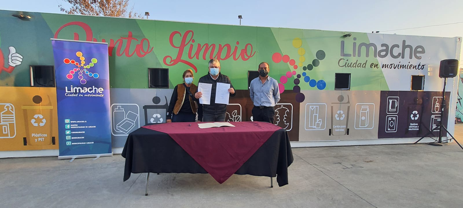 MUNICIPIO DE LIMACHE INAUGURA DOS PUNTOS LIMPIOS PARA FOMENTAR EL