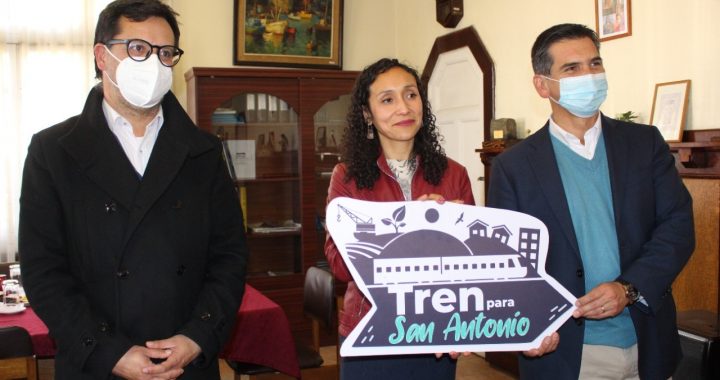 Alcaldía Ciudadana de San Antonio invita a municipalidades de la Provincia a conocer detalles de la iniciativa de tren de pasajeros