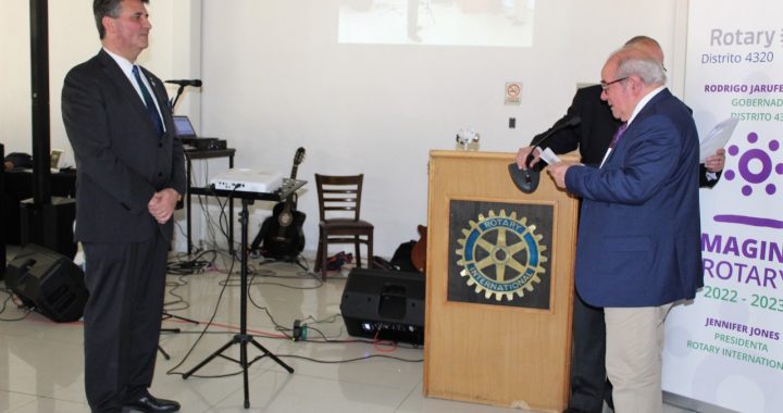 Quillotano Rodrigo Jarufe Fuentes será el gobernador del Distrito 4320 de Rotary Club en el año de su centenario