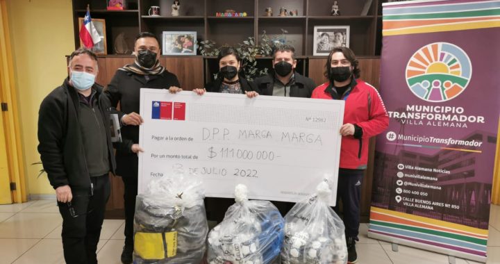 111 millones en implementación deportiva recibió la provincia de Marga Marga