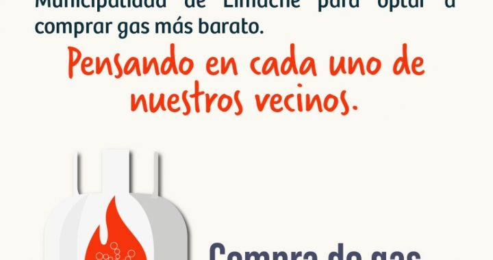 EL MUNICIPIO DE LIMACHE OFRECE EL GAS MÁS BARATO DE CHILE: EL CILINDRO DE 15 KILOS CUESTA 13.980 PESOS