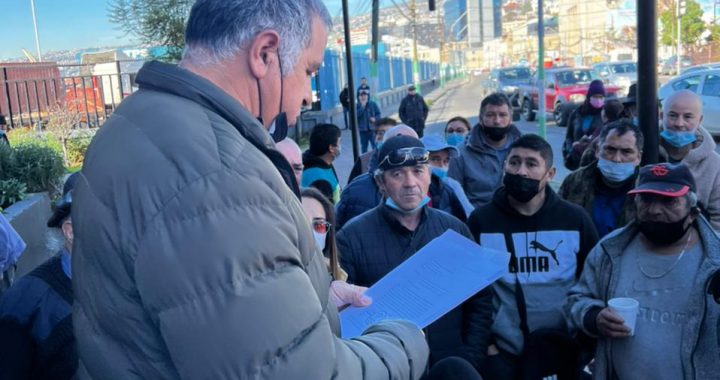 PESCADORES DE LA EX CALETA SUDAMERICANA SOLICITAN INICIAR EL DIALOGO A NUEVO DIRECTORIO DE EPV