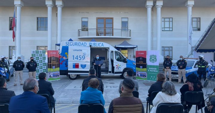 LIMACHE INAUGURA UNA NUEVA OFICINA MÓVIL DE SEGURIDAD MUNICIPAL
