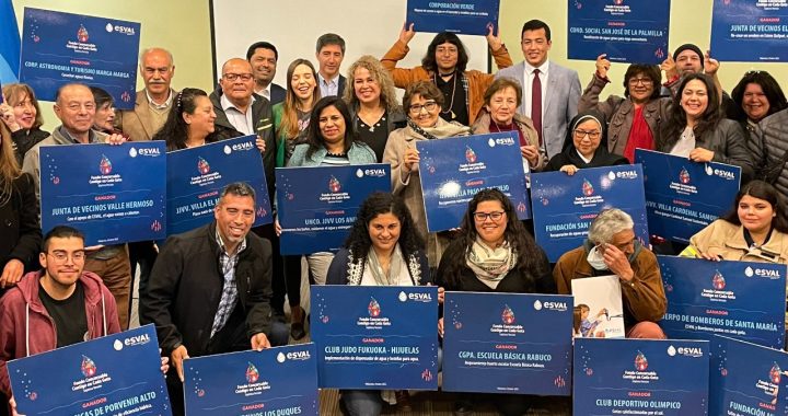 Seis organizaciones de la Provincia de #Quillota harán realidad sus proyectos con apoyo de #Esval