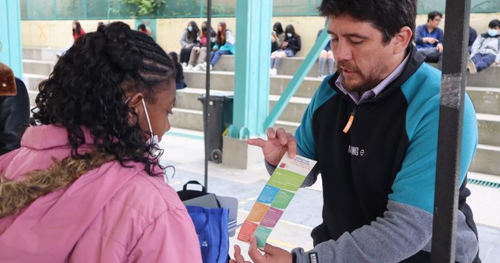 En #Quilpué, expo #Salud Adolescente generó gran participación de #estudiantes en Liceo Politécnico Marga Marga