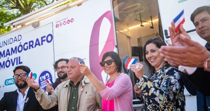 #Quilpué inaugura moderno #Mamógrafo Móvil