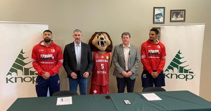 #KNOP Laboratorios se convierte en socio estratégico de Club de Básquetbol Los Leones de Quilpué