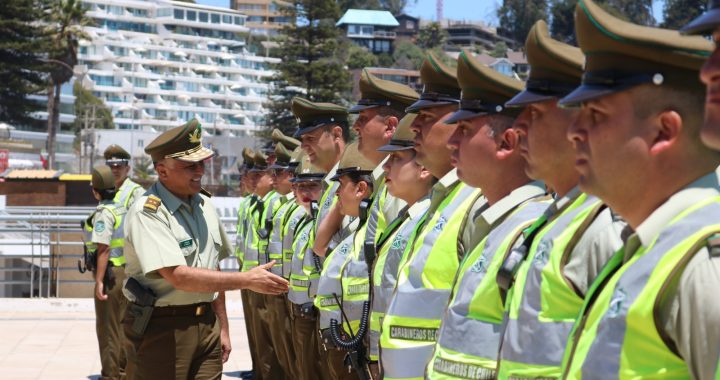 Cerca de 250 #Carabineros llegan a reforzar la región durante el mes de #febrero