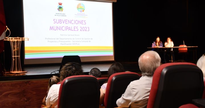 MÁS DE 150 VECINOS DE VILLA ALEMANA PARTICIPARON DE INÉDITA CAPACITACIÓN PRESENCIAL Y GRATUITA SOBRE SUBVENCIONES MUNICIPALES