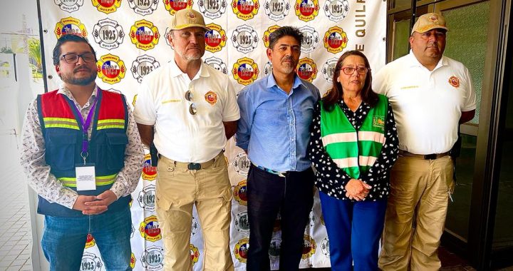 Municipio Abierto y Bomberos de Quilpué realizan capacitaciones comunitarias en gestión de riesgos