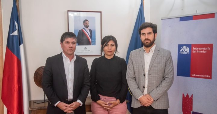 Alcaldesa Melipillán sostuvo reunión con subsecretario del Interior para focalizar acciones de seguridad en comuna de Quilpué