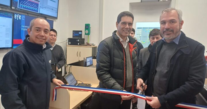 EFE inauguró en la región de Valparaíso un centro nacional de monitoreo electrónico para sus sistemas e infraestructura de pago