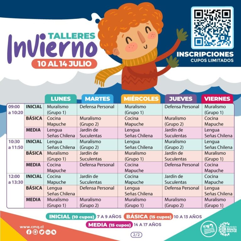 vacaciones de invierno Municipio Quilpué 1