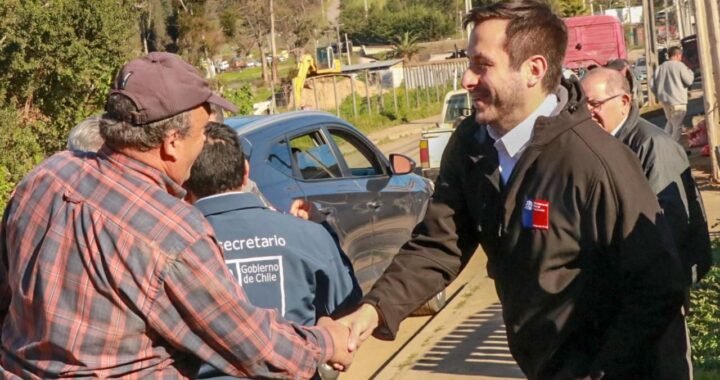 Bienes Nacionales apoya a agricultores afectados por sistema frontal en San Antonio