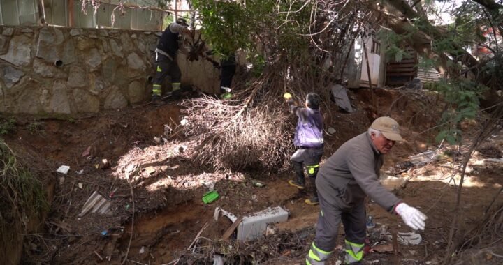 Equipos de Emergencia del Municipio Abierto de Quilpué se distribuyeron en la comuna para prepararse ante las lluvias