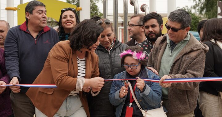 38 juegos inclusivos para toda Villa Alemana: municipio inaugura macro proyecto de los presupuestos participativos 2021-2022