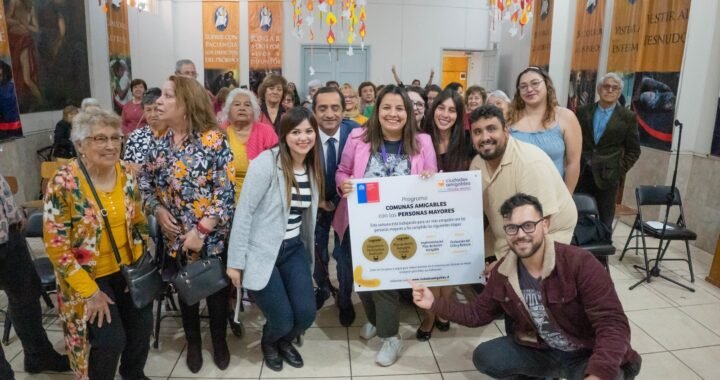 Quilpué se certifica como comuna amigable con las personas mayores