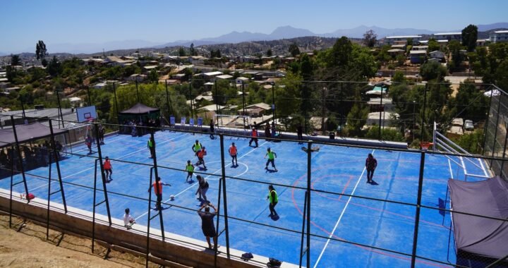 Inauguración de la Renovada Cancha Marcelino Champagnat en Villa Alemana