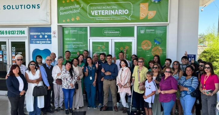 Casablanca Inaugura Centro Municipal Veterinario Gratuito