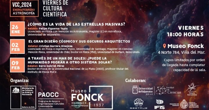 Descubre los Misterios del Universo en los Viernes de Cultura Científica 2024