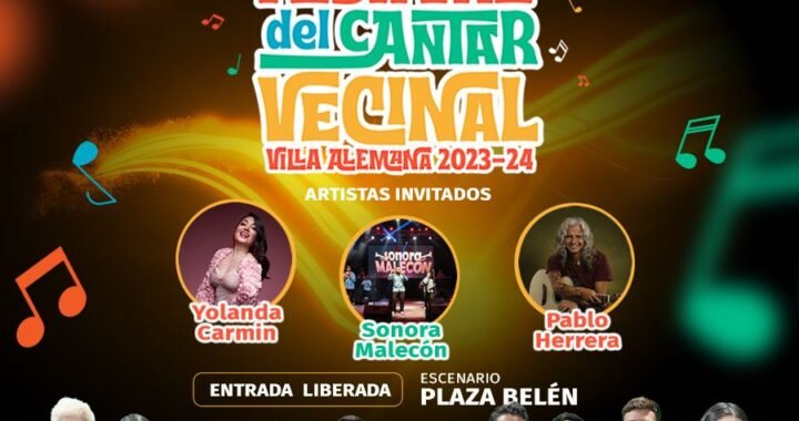 Villa Alemana se prepara para la gran final del Primer Festival del Cantar Vecinal