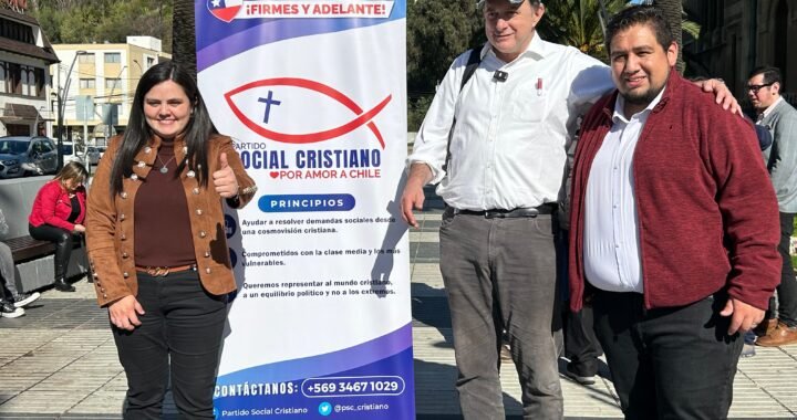 Partido Social Cristiano respalda a Iván Poduje como candidato a alcalde de Viña del Mar