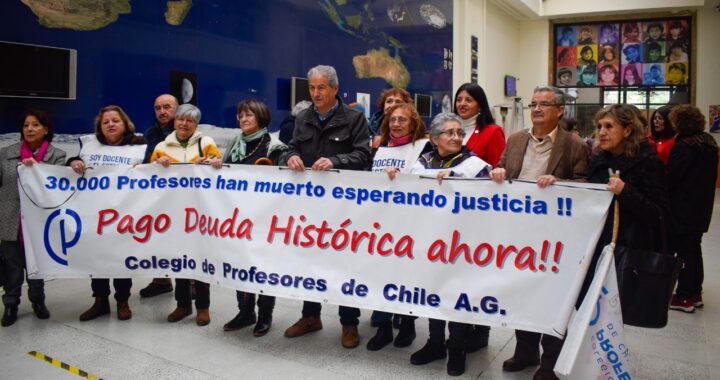 Gobierno confirma proyecto de ley para reparar la Deuda Histórica en el Colegio de Profesores