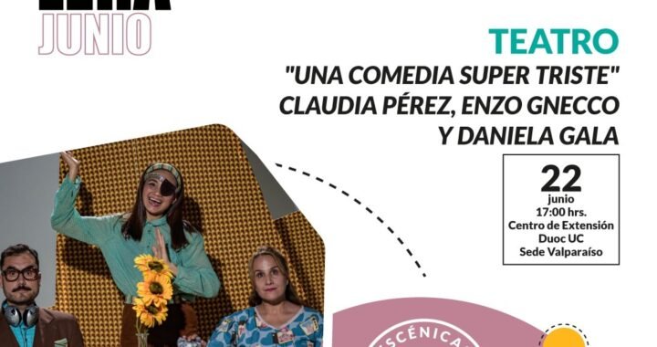 Una comedia súper triste: El regreso del teatro al Centro de Extensión Duoc UC