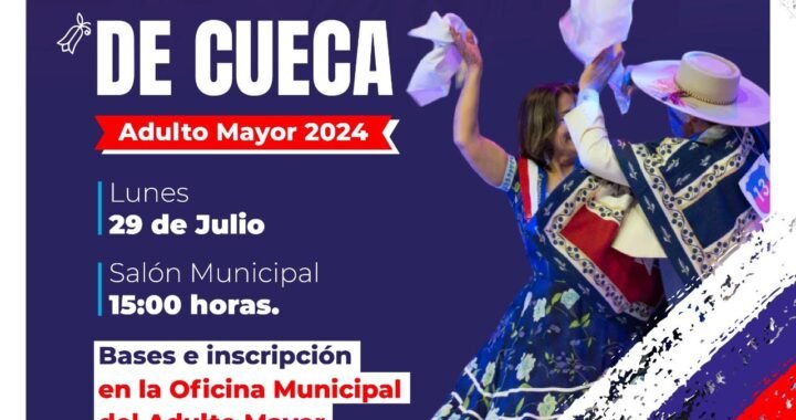 ¡Inscripciones Abiertas! Campeonato Comunal de Cueca para Adultos Mayores 2024