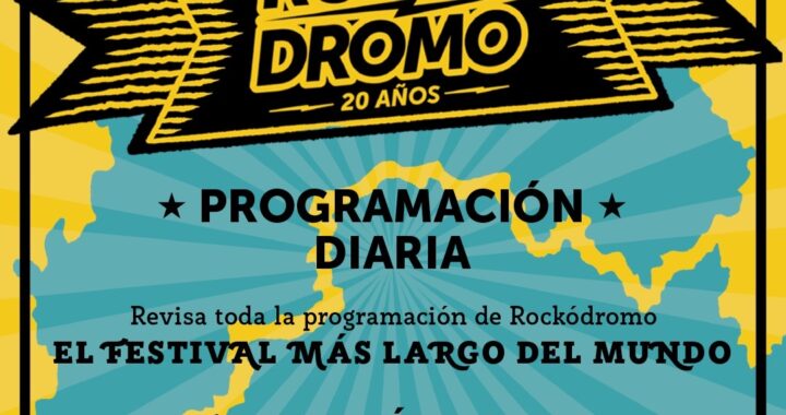 Rockódromo Anuncia Programación Diaria para sus 20 Años