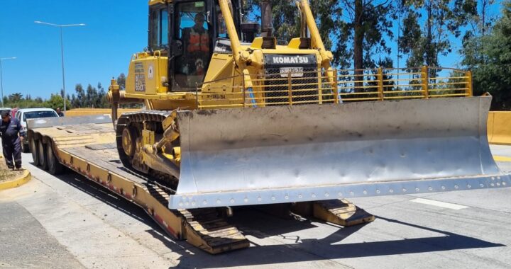 Vialidad MOP realiza trabajos preventivos de cortafuegos en Valparaíso