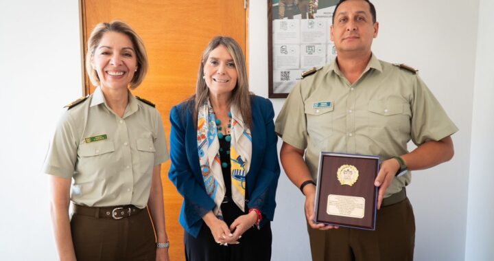 Alcaldesa Corti y Carabineros refuerzan seguridad en Quilpué