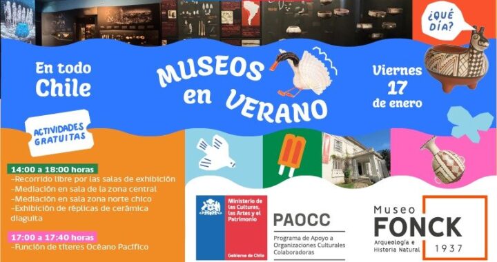 Museo Fonck te invita a “Museos de Verano”