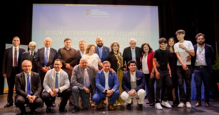 Villa Alemana celebró 131 años con emotiva ceremonia y homenaje a ciudadanos destacados