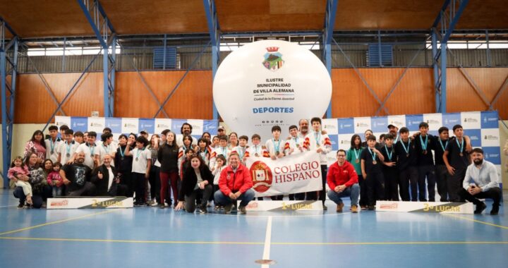 Villa Alemana celebra históricas Olimpiadas Escolares con colegios públicos y subvencionados unidos por el deporte