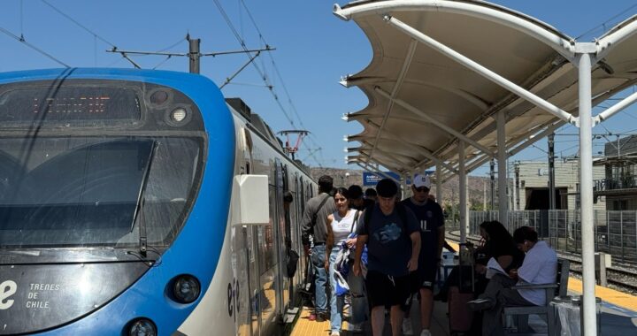 EFE Valparaíso garantiza transporte gratuito y reforzado para jornada electoral