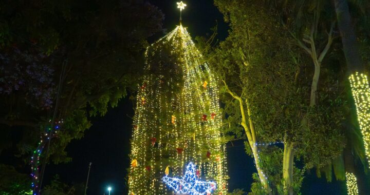 Quilpué encendió la Navidad con más de 2.500 vecinos en Plaza Irarrázabal