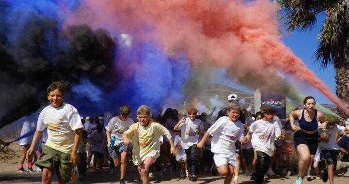 Papudo se llena de color y deporte con la Corrida de Colores 2026
