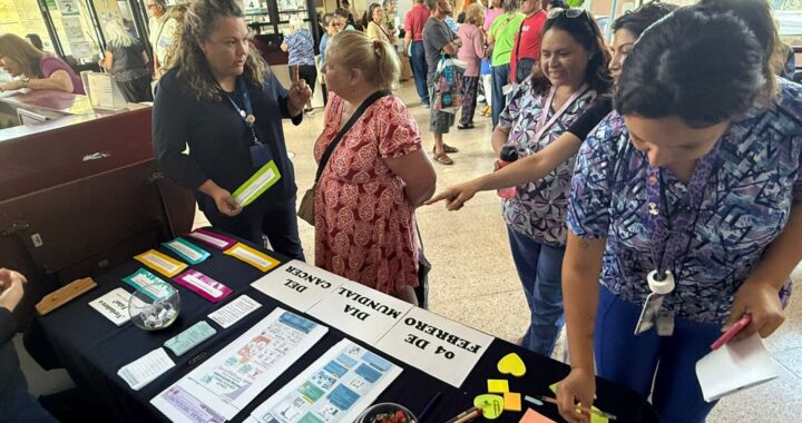 Hospital de Quilpué conmemora el Día Mundial del Cáncer con emotiva intervención para pacientes