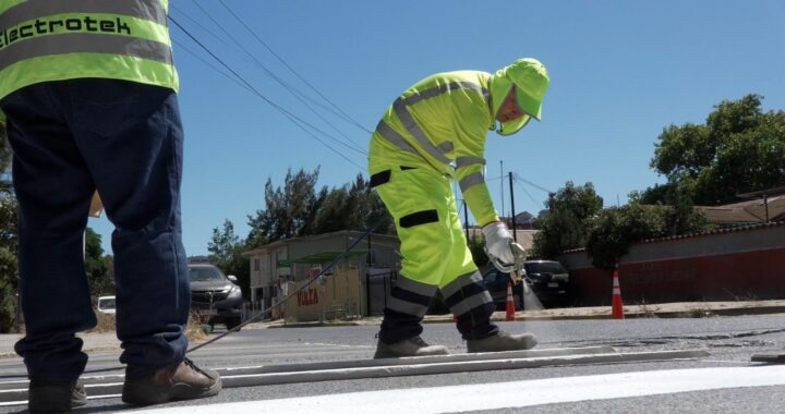 Villa Alemana inicia millonaria demarcación vial para enfrentar el regreso a clases