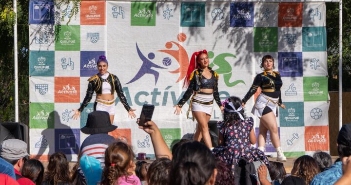 Quilpué cerró el verano con una multitudinaria fiesta comunitaria en la Plaza Arturo Prat