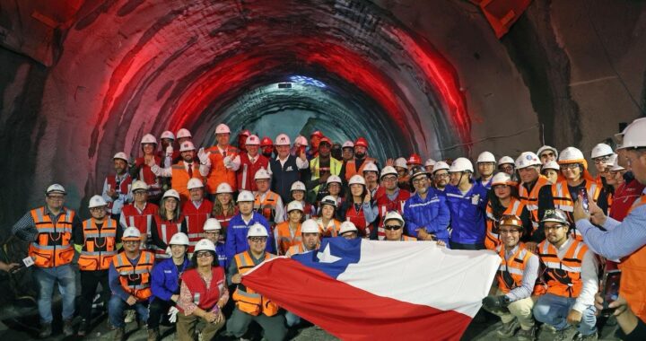 Línea 7 del Metro logra histórico encuentro de túneles y avanza hacia transformar Santiago
