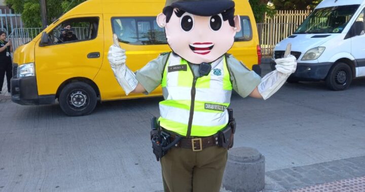 Masiva fiscalización al transporte escolar en Valparaíso y Viña del Mar